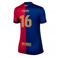 Camisa de time de futebol Barcelona Fermin Lopez #16 Replicas 1º Equipamento Feminina 2024-25 Manga Curta